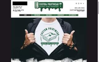 Custom Printwear, Inc. website