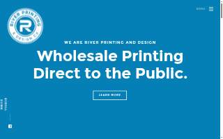River Printing & Design Co. website