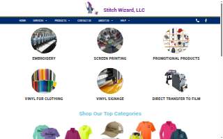 Stitch Wizard, LLC website