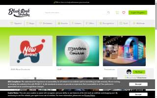 Black Rock Branding website
