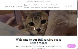 The Stitchin' Kitten website