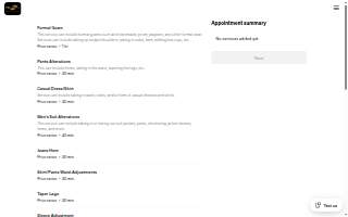 Bri L. Designs and Alterations website
