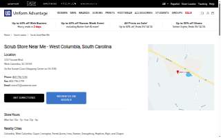 Uniform Advantage of West Columbia website