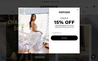 Vestique of Columbia website