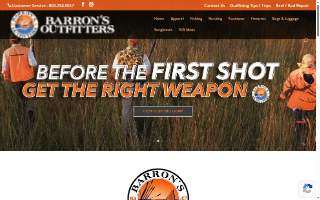 Barron's Outfitters website