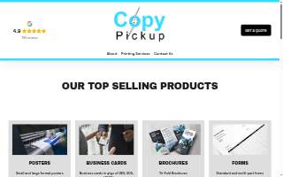 Copy Pickup website