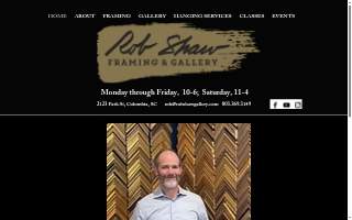 Rob Shaw Gallery & Framing website