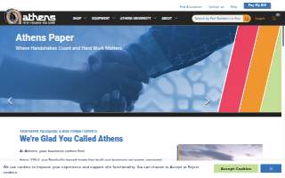 Athens Paper co. website
