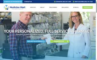 Medicine Mart Pharmacy of West Columbia website
