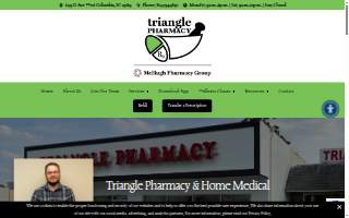Triangle Pharmacy & Home Medical Equipment website