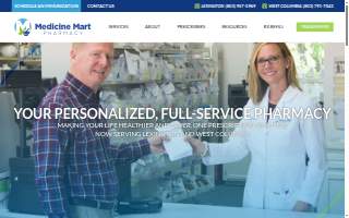 Medicine Mart Pharmacy of Lexington website