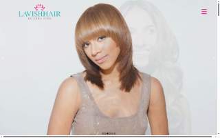 Lavish Hair Studios website