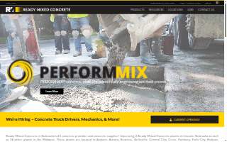 Ready Mixed Concrete Co website