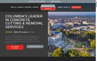 Penhall Company Columbia website