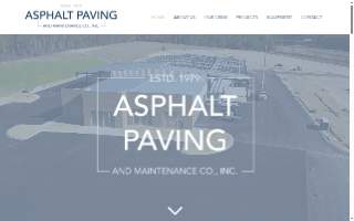 Asphalt Paving and Maintenance Co, Inc. website