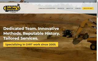 Lindler's Construction of South Carolina, LLC website