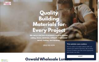 Oswald Lumber website