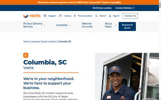 Vestis website