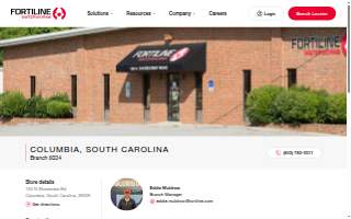Fortiline Waterworks of Columbia website