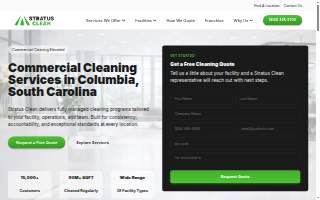 Stratus Building Solutions of Columbia website