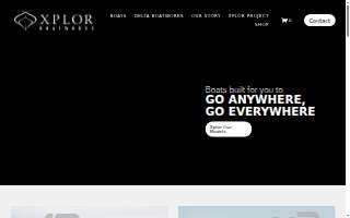 Xplor Boatworks website