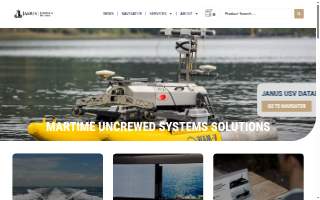 Janus Marine and Defense LLC website