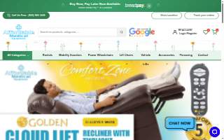 Affordable Medical Equipment website