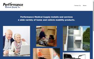 Performance Medical Supply Inc website