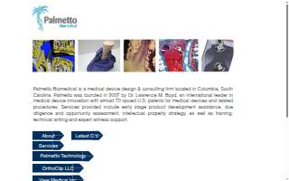 Palmetto Biomedical Inc website