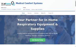 Medical Comfort Systems of Lexington website