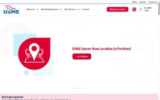 US Med-Equip website