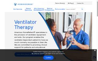 American HomePatient of Columbia website
