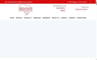 Mid-State Heating and Air, LLC website