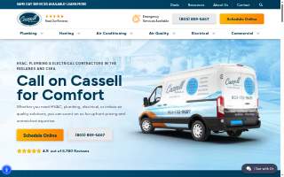 Cassell Brothers Home Services website