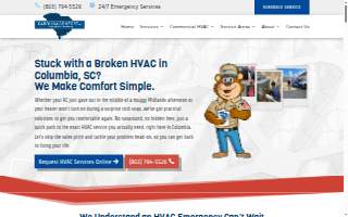 Carolina Comfort, Inc. website