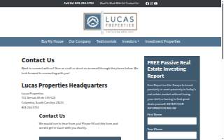 Lucas Properties website