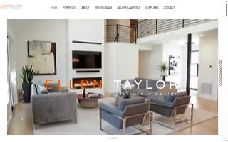 Ellen Taylor Interiors + Design website