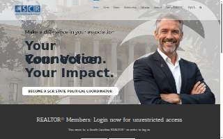South Carolina Association of REALTORS website