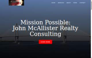John McAllister Realty Consulting website