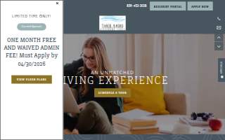 Three Rivers website