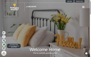 Wellington Residential Villas website