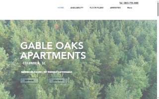 Gable Oaks Apartments website