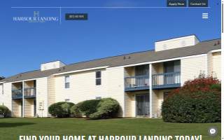 Harbour Landing Apartment Homes website