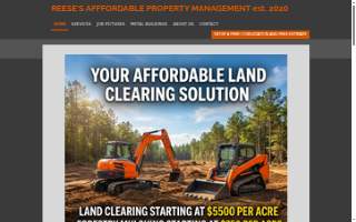 Reese’s Affordable Property Management website