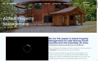 Heartwood Furnished Homes Lake Murray Property Management website