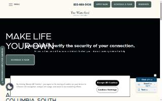 The Waterford Apartments Apartment Homes website