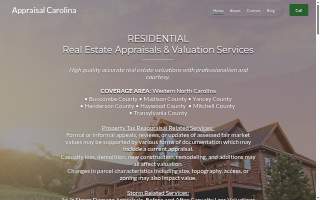 Appraisal Carolina website