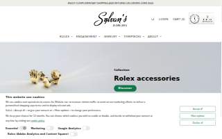 Sylvan's Jewelers website