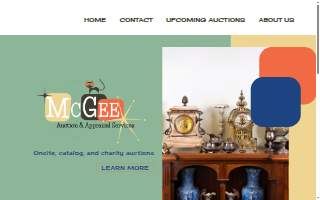 McGee Appraisal and Consulting website