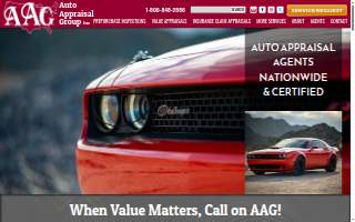 Auto Appraisal Group website
